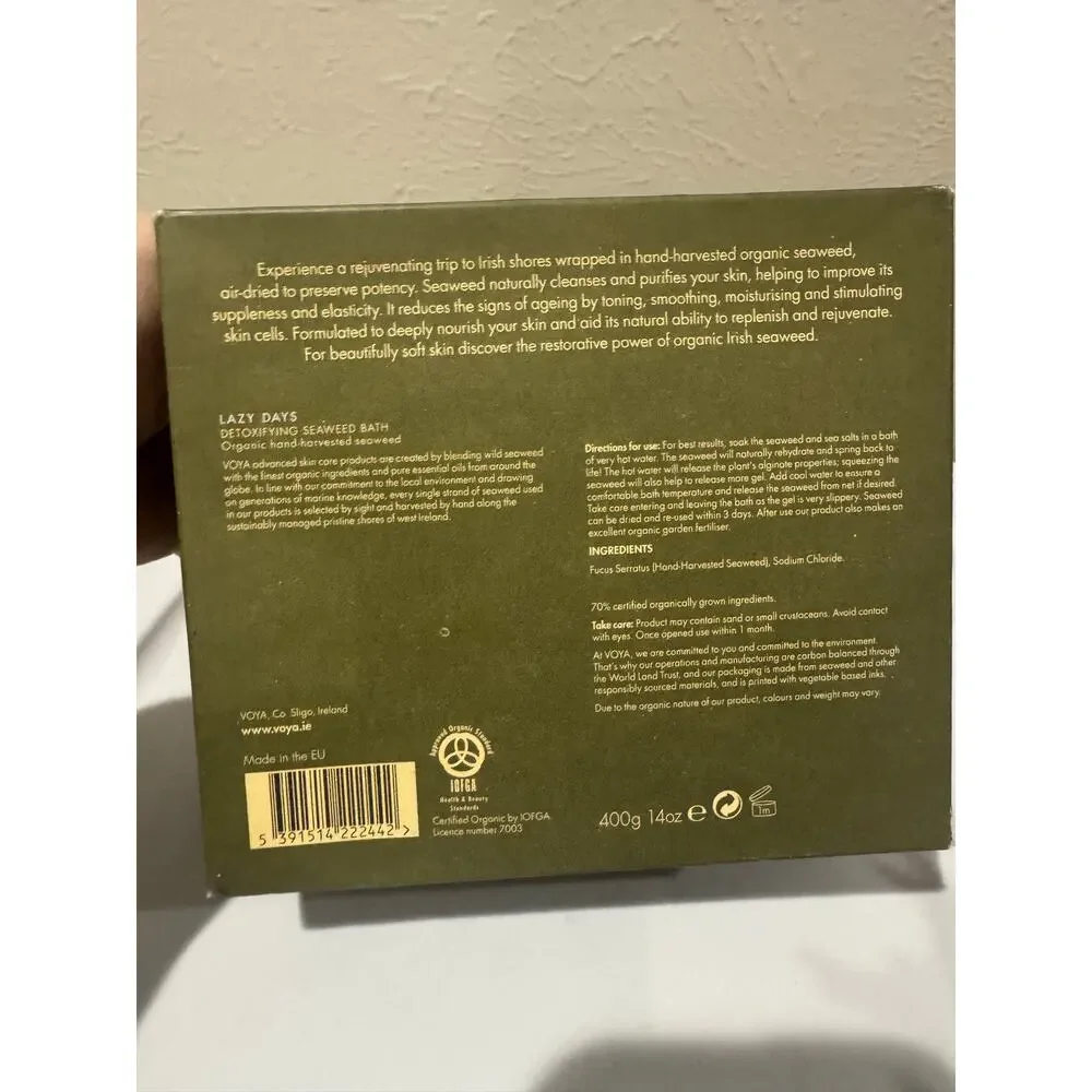 VOYA Lazy Days Organic Detox Seaweed Bath Ireland - Picture 5 of 8